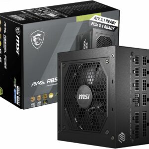 Alimentation MSI MAG A850GL PCIE5 850W 80+ Gold