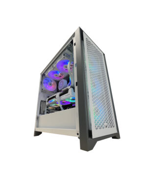PC Gamer Custom White  i5-14600KF - RX 9070 XT 16GB - 32GB DDR5 - 1To NVMe