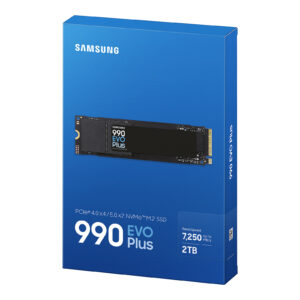 Samsung 990 EVO Plus Gen4 NVMe M.2 SSD 2000Go - Jusqu'à 7250 MB/s