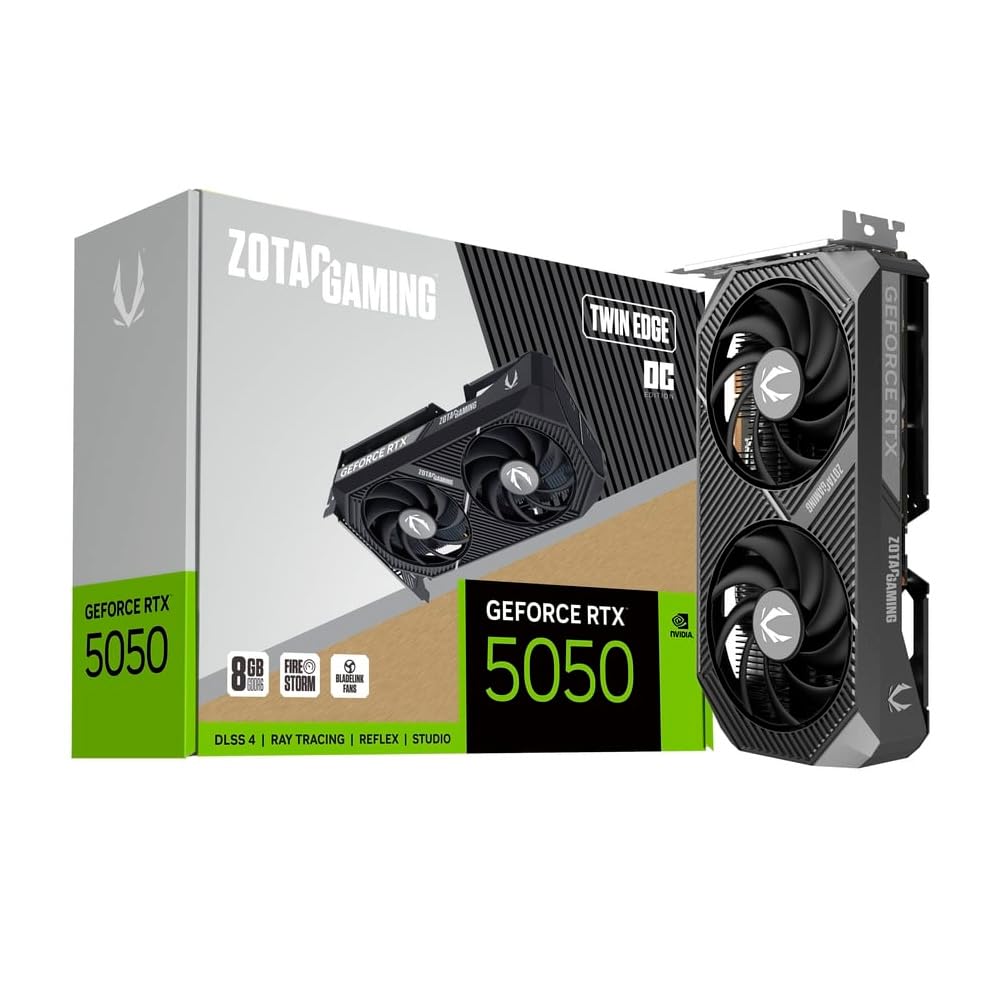 ZOTAC Gaming GeForce RTX 5050 Twin Edge OC 8GB