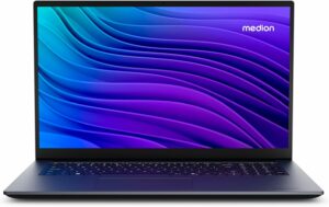 PC Portable Medion - 17,3" FHD - Intel N100 - RAM 8 Go - SSD 128 Go - Windows 11 – Pack Office Pro